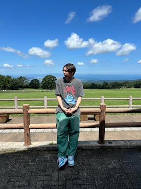 中野隼さん(メンズ・177cm)の夏コーディネート