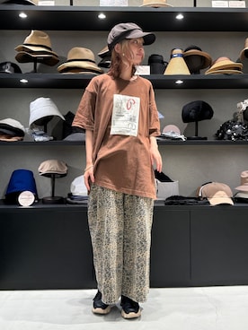 「Chapeau d' O（シャポードオー）のアイテム」を使った、nanamiさん（レディース・162cm）の夏コーディネート
