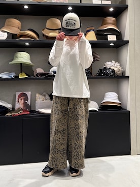 「OVERRIDE（オーバーライド）のアイテム」を使った、nanamiさん（レディース・162cm）の春コーディネート