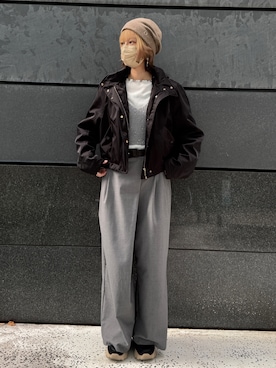 「ORiental TRaffic（オリエンタルトラフィック）のアイテム」を使った、nanamior0118さん（レディース・162cm）の冬コーディネート