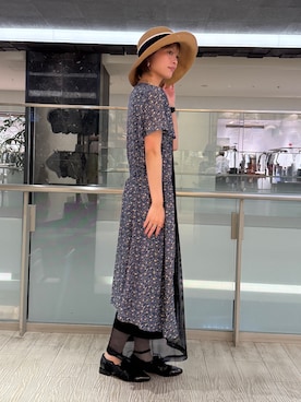 「MOUSSY（マウジー）のアイテム」を使った、nanamior0118さん（レディース・162cm）の夏コーディネート