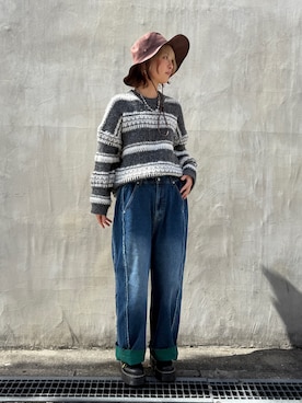 「Chapeau d' O（シャポードオー）のアイテム」を使った、nanamiさん（レディース・162cm）の春コーディネート