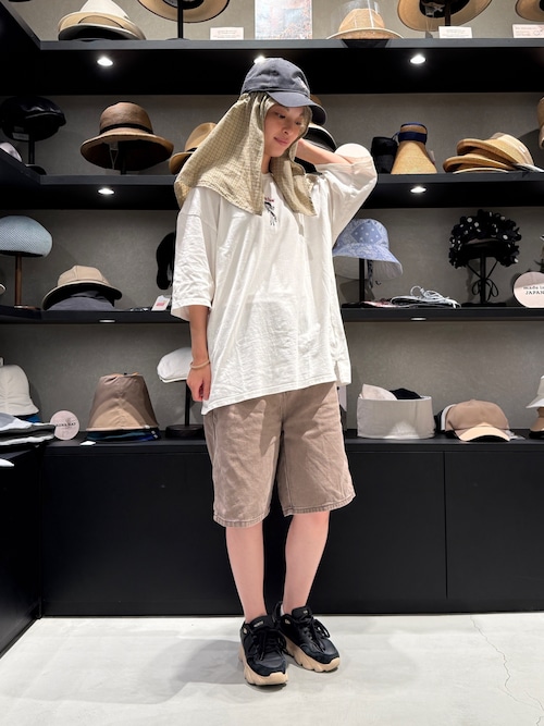 OVERRIDE  DOBBY PLAID HAT SHADE / オーバーライド