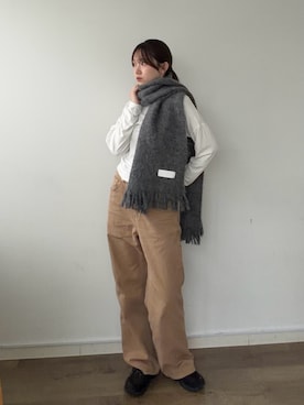 「russet（ラシット）のアイテム」を使った、kanaさん（レディース・168cm）の秋コーディネート