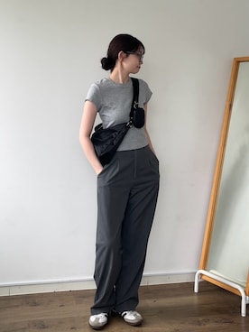 「アイテム（チャーム）」を使った、kanaさん（レディース・168cm）の夏コーディネート
