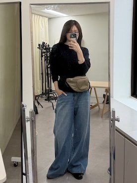 「russet（ラシット）のアイテム」を使った、kanaさん（レディース・168cm）の秋コーディネート