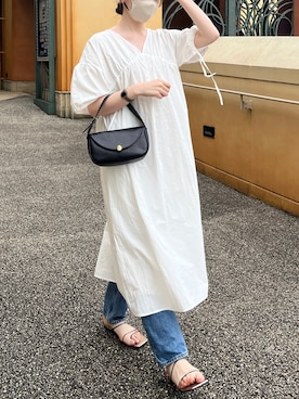 「RAY CASSIN（レイカズン）のアイテム」を使った、kanaさん（骨格ウェーブ・レディース・168cm）の夏コーディネート