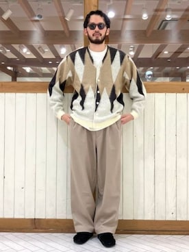 B:MING by BEAMS MENさん（メンズ・180cm）の冬コーディネート