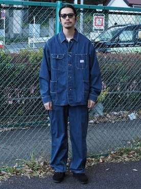 「BIG MAC（ビッグマック）のアイテム（ジャケット/アウター）」を使った、B:MING by BEAMS MENさん（メンズ・176cm）の春コーディネート