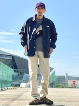 「アイテム（帽子）」を使った、B:MING by BEAMS MENさん（メンズ・166cm）の秋コーディネート