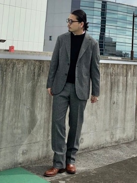 B:MING by BEAMS MENさん（メンズ・170cm）の冬コーディネート