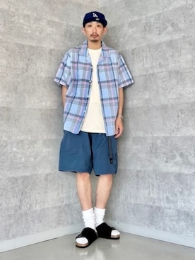 B:MING by BEAMS MENさん（メンズ・166cm）の夏コーディネート