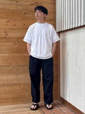 「WILD THINGS（ワイルドシングス）のアイテム」を使った、B:MING by BEAMS MENさん（メンズ・176cm）の夏コーディネート