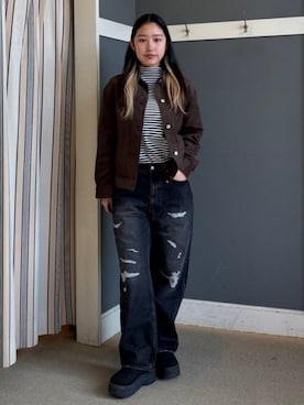 B:MING by BEAMS MENさん(メンズ・163cm)の冬コーディネート