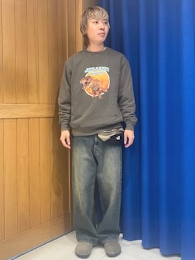 「アイテム（ボディバッグ/ウエストポーチ）」を使った、B:MING by BEAMS MENさん（メンズ・172cm）の秋コーディネート