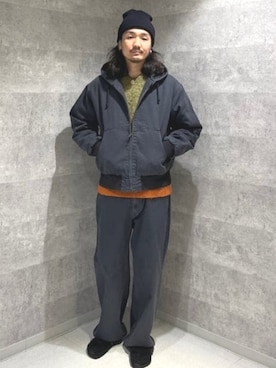 「アイテム（サンダル）」を使った、B:MING by BEAMS MENさん（メンズ・179cm）の秋コーディネート