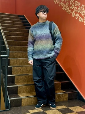 「PACKING（パッキング）のアイテム」を使った、B:MING by BEAMS MENさん（メンズ・178cm）の冬コーディネート