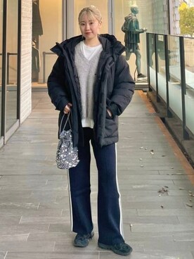 B:MING by BEAMS MENさん（レディース・159cm）の冬コーディネート