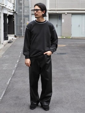 「B:MING by BEAMS（ビーミングバイビームス）のアイテム（スウェット）」を使った、B:MING by BEAMS MENさん（メンズ・176cm）の秋コーディネート