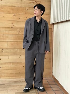 B:MING by BEAMS MENさん（メンズ・170cm）の冬コーディネート