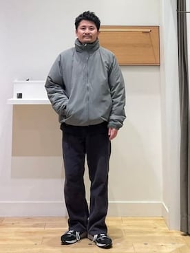 「WILD THINGS（ワイルドシングス）のアイテム（ジャケット/アウター）」を使った、B:MING by BEAMS MENさん（メンズ・168cm）の冬コーディネート