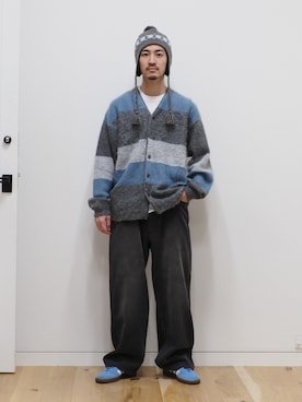 「TOWNCRAFT（タウンクラフト）のアイテム」を使った、B:MING by BEAMS MENさん（メンズ・173cm）の冬コーディネート