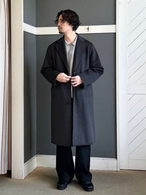 セール】タスマニアウール チェスターコート 25FW（防風）（チェスター