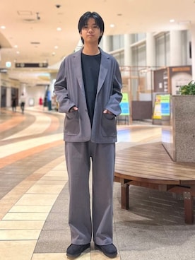 B:MING by BEAMS MENさん（メンズ・168cm）の冬コーディネート