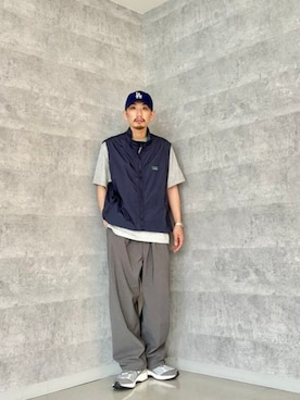 「SHELTECH（シェルテック）のアイテム」を使った、B:MING by BEAMS MENさん（メンズ・166cm）の夏コーディネート