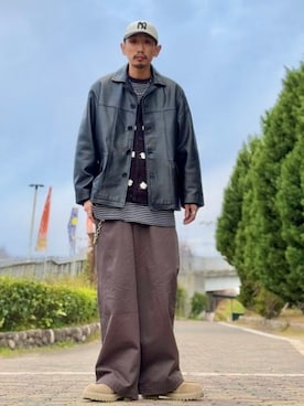 B:MING by BEAMS MENさん（メンズ・166cm）の冬コーディネート