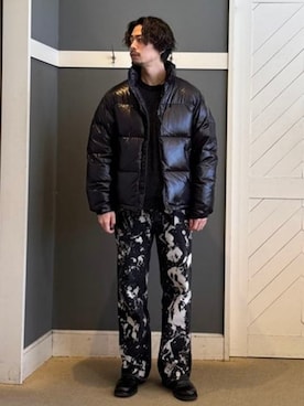 「B:MING by BEAMS（ビーミングバイビームス）のアイテム（ダウンジャケット/コート）」を使った、B:MING by BEAMS MENさん（メンズ・176cm）の冬コーディネート