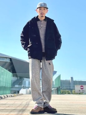 「B:MING by BEAMS（ビーミングバイビームス）のアイテム（ニット/セーター）」を使った、B:MING by BEAMS MENさん（メンズ・166cm）の秋コーディネート