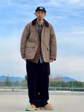 B:MING by BEAMS MENさん（メンズ・166cm）の冬コーディネート