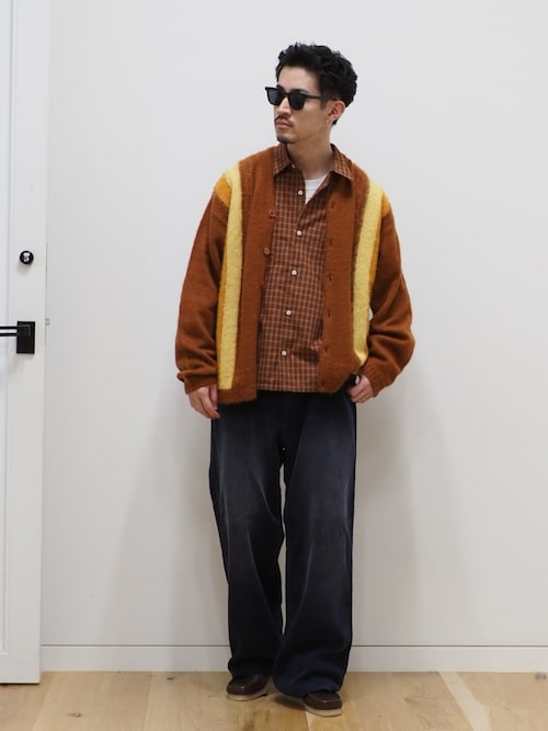 セール】【別注】TOWN CRAFT / シャギー カーディガン（ユニセックス