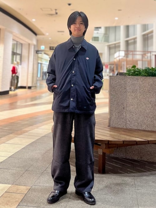 セール】DANTON / インサレーション コーチ ジャケット（ブルゾン