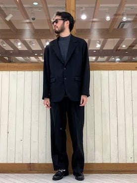 B:MING by BEAMS MENさん（メンズ・180cm）の冬コーディネート