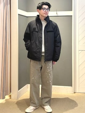 「アイテム（スウェット）」を使った、B:MING by BEAMS MENさん（メンズ・174cm）の秋コーディネート