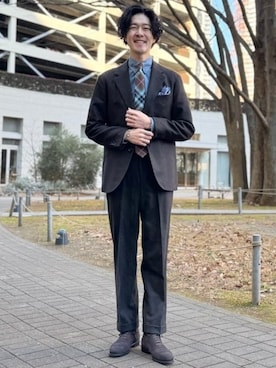 B:MING by BEAMS MENさん（メンズ・177cm）の冬コーディネート