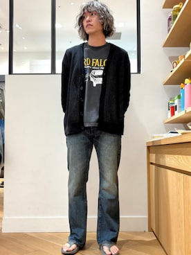 「アイテム（カーディガン/ボレロ）」を使った、B:MING by BEAMS MENさん（メンズ・172cm）の夏コーディネート