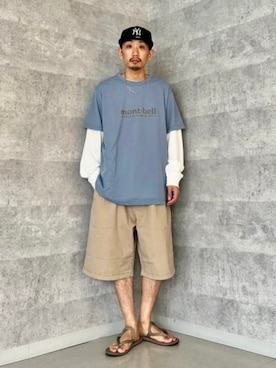 B:MING by BEAMS MENさんの（mont-bell | モンベル）を使ったコーディネート
