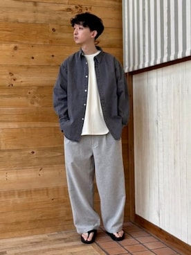 B:MING by BEAMS MENさん（メンズ・176cm）の夏コーディネート
