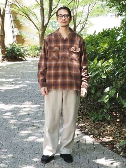 別注】PENDLETON / チェック オープンカラー シャツ（シャツ