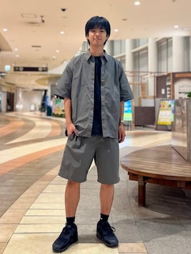 「NIKE（ナイキ）のアイテム」を使った、B:MING by BEAMS MENさん（メンズ・168cm）の夏コーディネート
