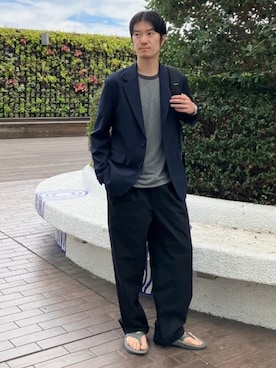 B:MING by BEAMS MENさん（メンズ・172cm）の夏コーディネート