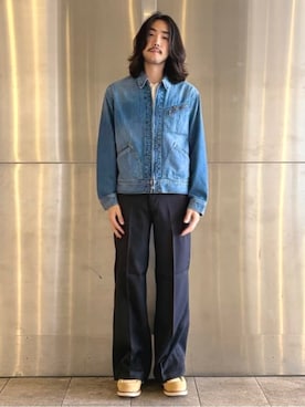 「アイテム（ブルゾン）」を使った、B:MING by BEAMS MENさん（メンズ・173cm）の秋コーディネート