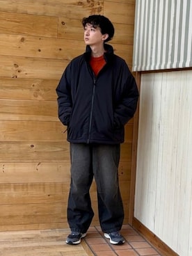 「WILD THINGS（ワイルドシングス）のアイテム（ジャケット/アウター）」を使った、B:MING by BEAMS MENさん（メンズ・176cm）の秋コーディネート