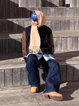 B:MING by BEAMS MENさん（メンズ・168cm）の冬コーディネート