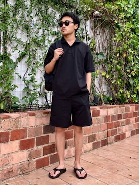 「B:MING by BEAMS（ビーミングバイビームス）のアイテム（ポロシャツ）」を使った、B:MING by BEAMS MENさん（メンズ・169cm）の夏コーディネート