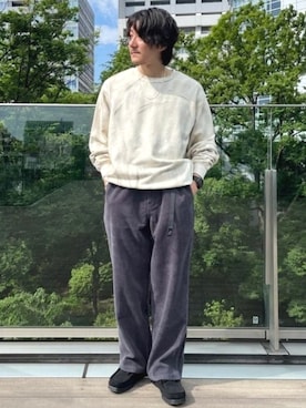 「B:MING by BEAMS（ビーミングバイビームス）のアイテム（スウェット）」を使った、B:MING by BEAMS MENさん（メンズ・168cm）の秋コーディネート