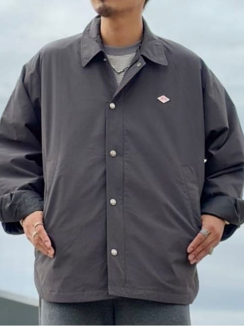 セール】DANTON / インサレーション コーチ ジャケット（ブルゾン